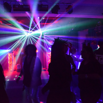 Aufgebaute Lichtanlage Dj Markus Schuh Augsburg 4