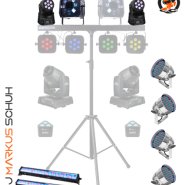 Lichtpaket gröse xl von Hochzeits dj Markus Schuh