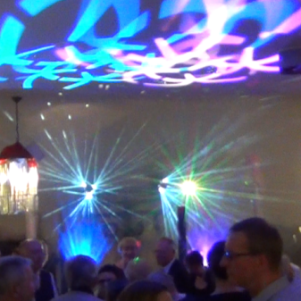 Lichtanlage von Hochzeits DJ Markus im Einsatz