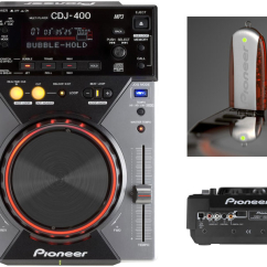 Pioneer CDJ-400 mit USB-Slot von Hochzeits Dj Markus Schuh