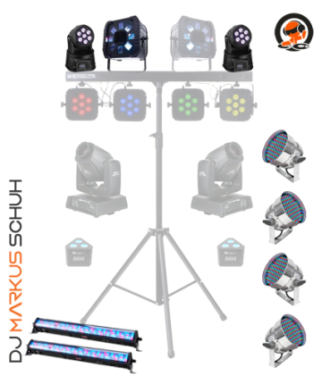 Lichtpaket gröse xl von Hochzeits dj Markus Schuh