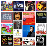 CD Collage verschiedene interpreten